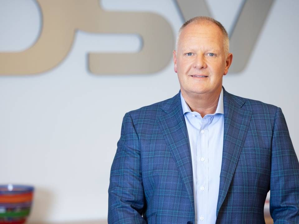 Carsten Trolle, CEO of Air & Freight at DSV, currently faces a situation where there is not enough space on board vessels on the Pacific. The situation is pushing up prices and causing delays. | Photo: DSV