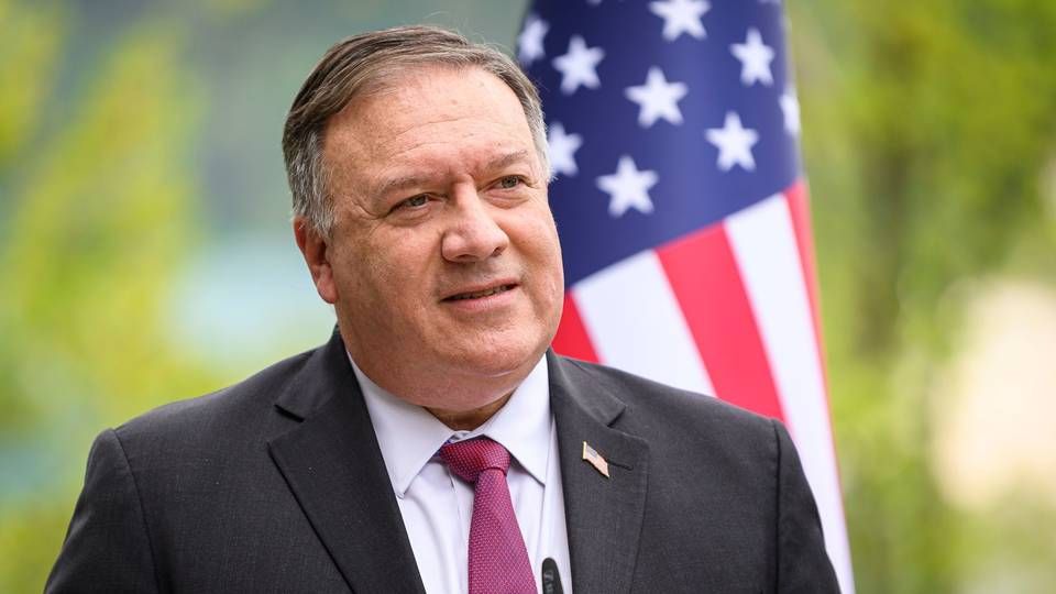 USA's udenrigsminister, Mike Pompeo, lover, at det vil få konsekvenser for alle lande, der ikke lever op til USA's krav om sanktioner mod Iran. | Foto: Jure Makovec/AFP / AFP
