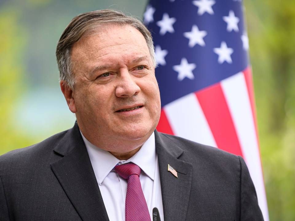 USA's udenrigsminister, Mike Pompeo, lover, at det vil få konsekvenser for alle lande, der ikke lever op til USA's krav om sanktioner mod Iran. | Foto: Jure Makovec/AFP / AFP