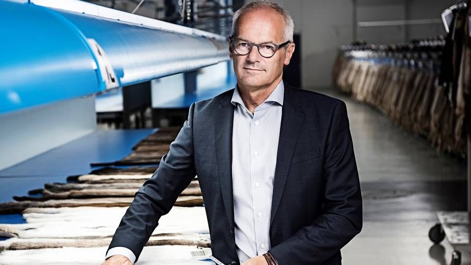 Tage Pedersen, formand for Danske Minkavlere. | Foto: PR-foto