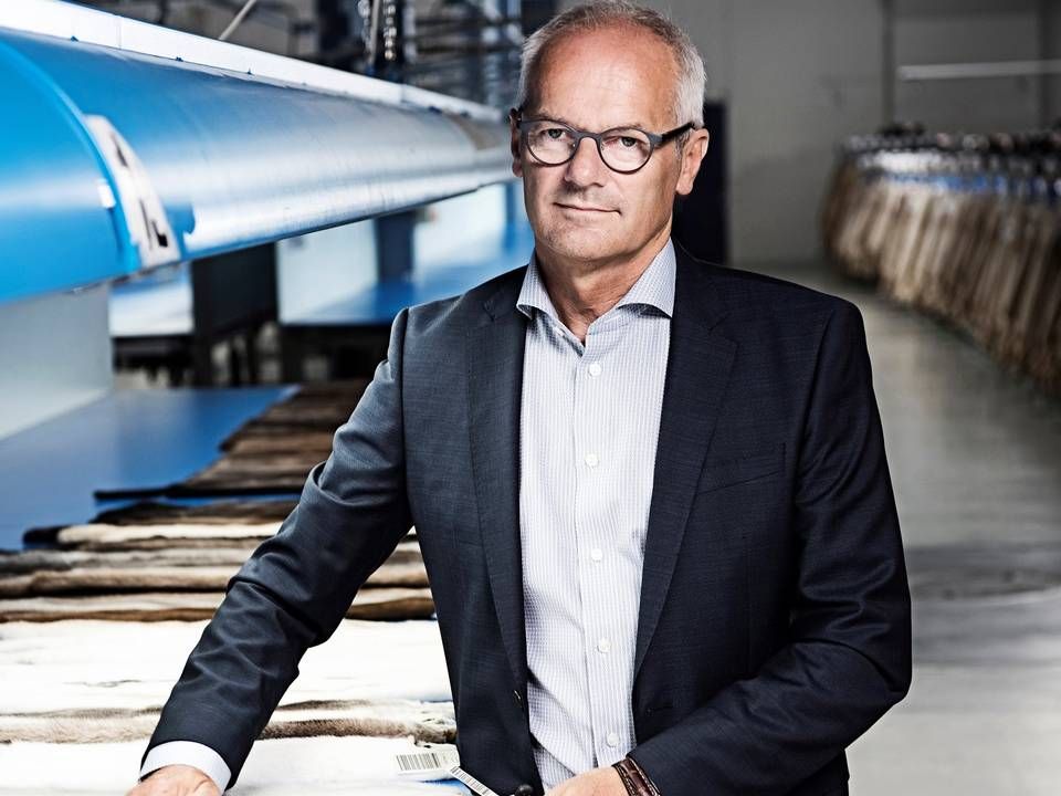 Tage Pedersen, formand for Danske Minkavlere. | Foto: PR-foto