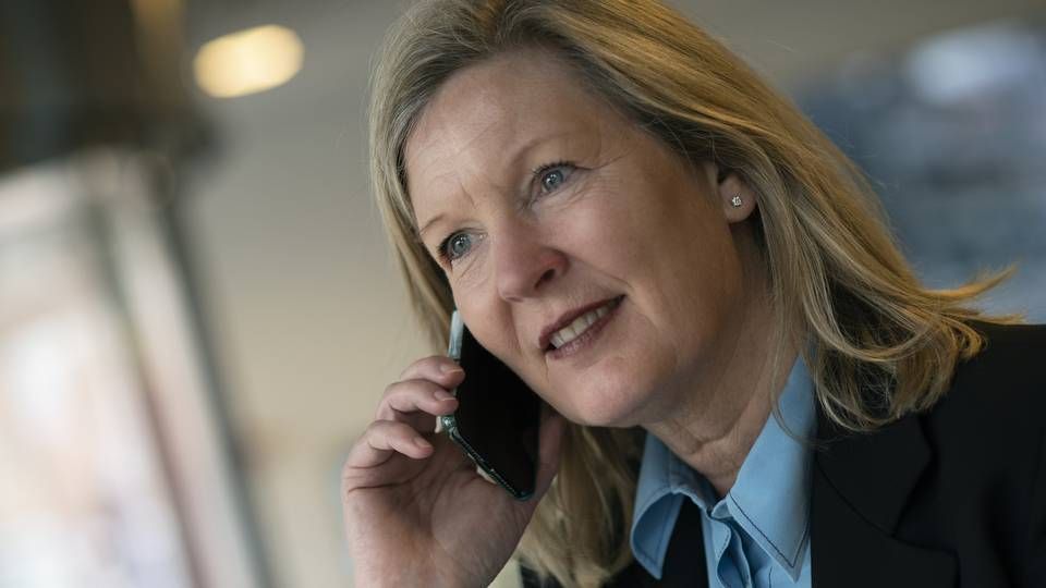 Kathrine Forsberg har været topchef for Atea i otte måneder. | Foto: Jens Berthelsen