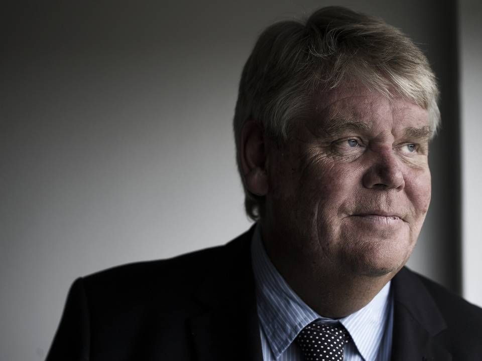Vestas-formand Bert Nordberg retter skarp kritik mod Deminor og deres ifølge ham "fordækte forretningsmodel". | Foto: Rune Aarestrup Pedersen/ERH