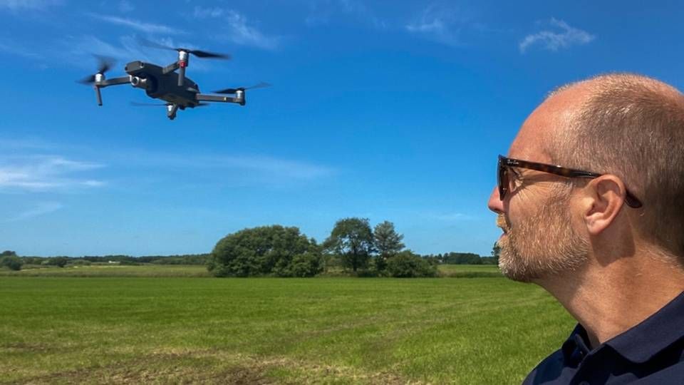 Tryg uddanner pilot og sender droner i for besigtige — FinansWatch