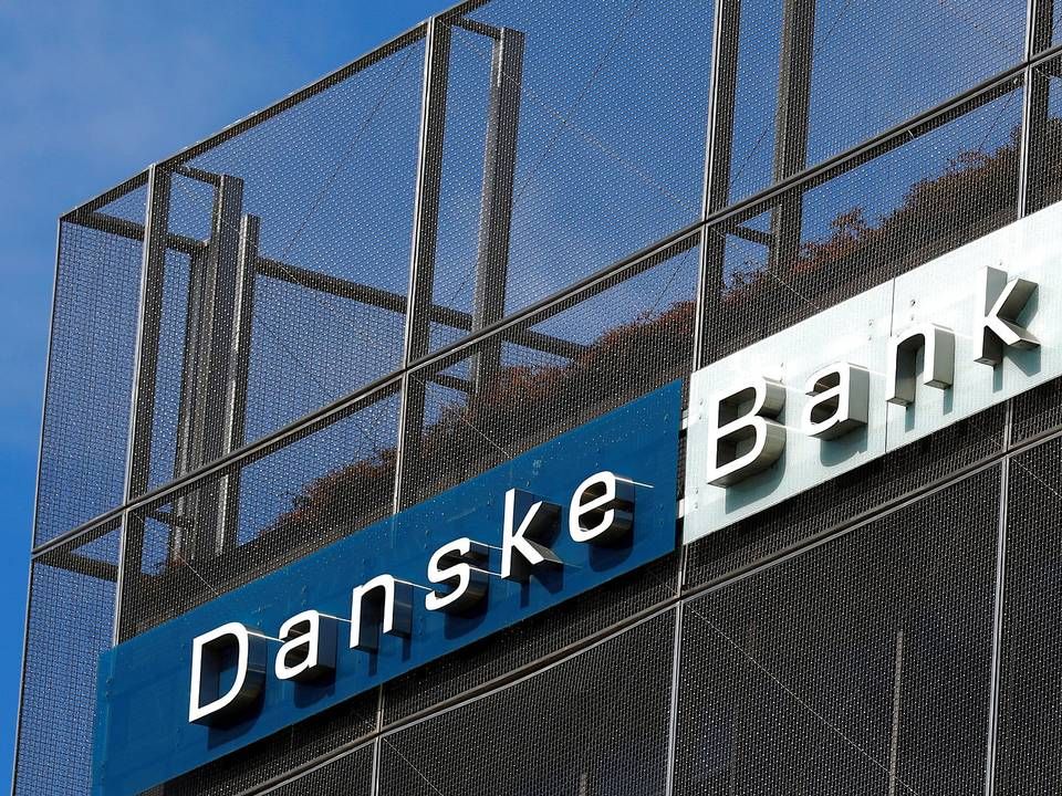 Danske banks nu lukkede filial i Tallinn. | Foto: Ints Kalnins/Reuters/Ritzau Scanpix