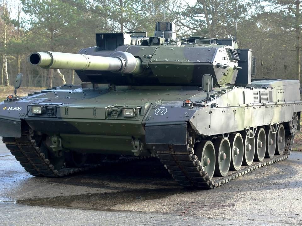 Det er kampvogne som denne, Casa skal bygge nye bygninger til i det militærudbud, entreprenøren har vundet. | Foto: Forsvaret