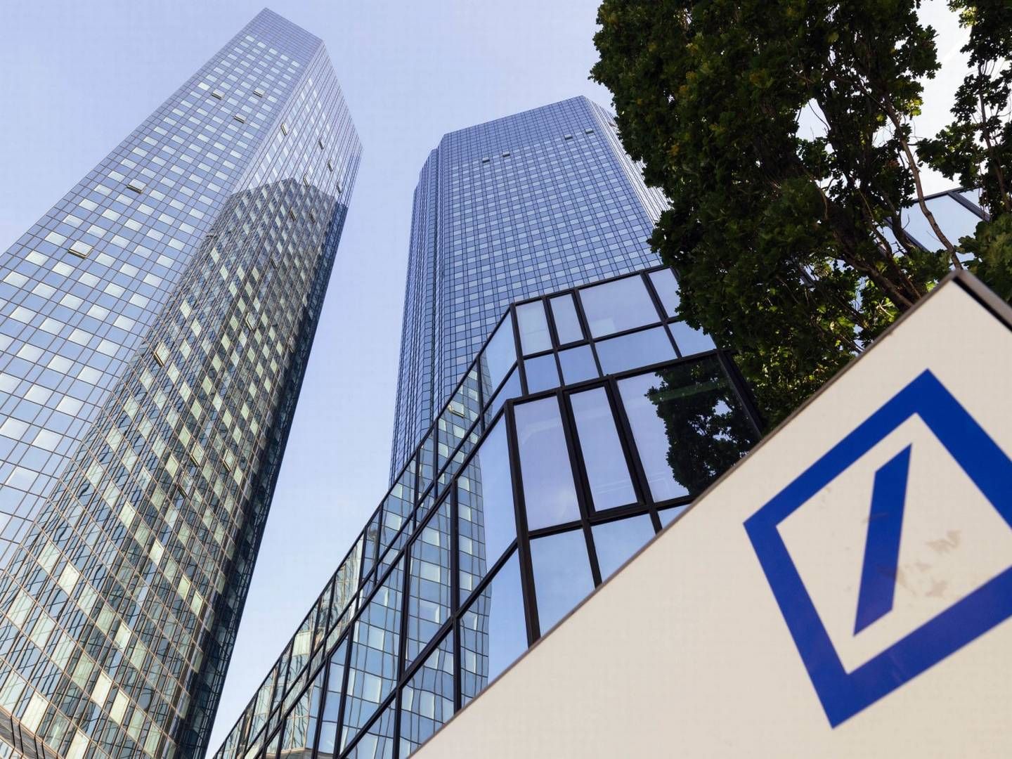 Die Deutsche Bank in Frankfurt. | Foto: picture alliance/Geisler-Fotopress