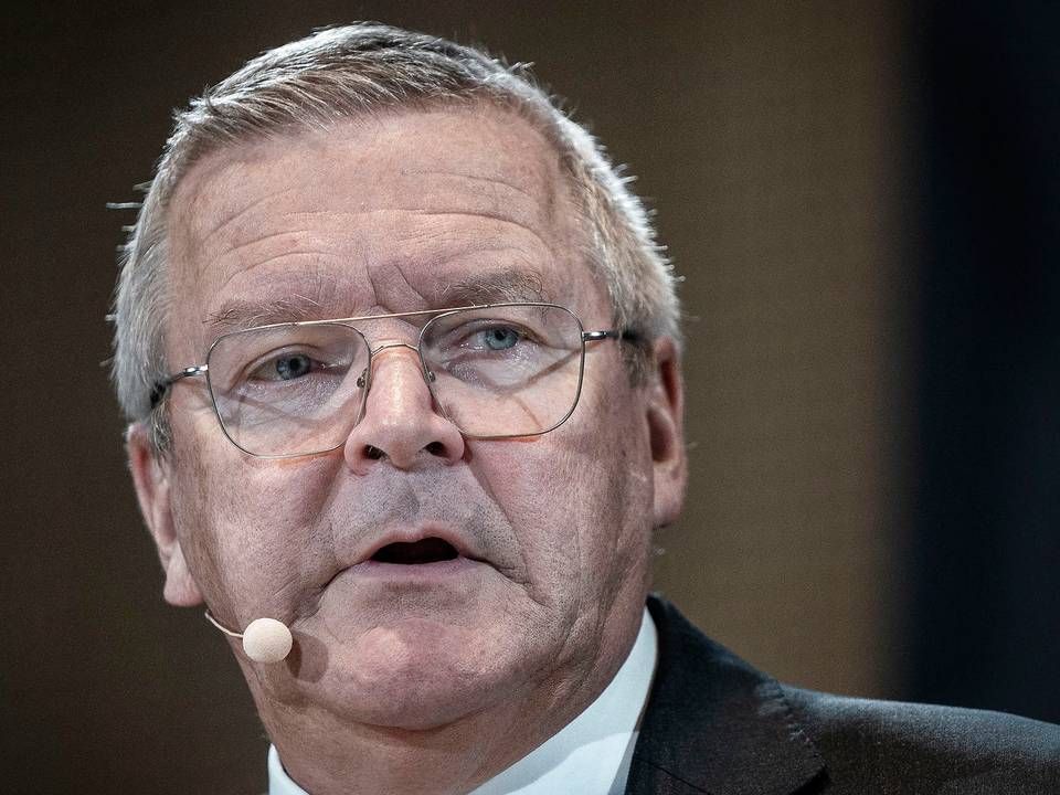 Nationalbankdirektør Lars Rohde ser optimistisk på bankernes sundhedstilstand. | Foto: Liselotte Sabroe/Ritzau Scanpix