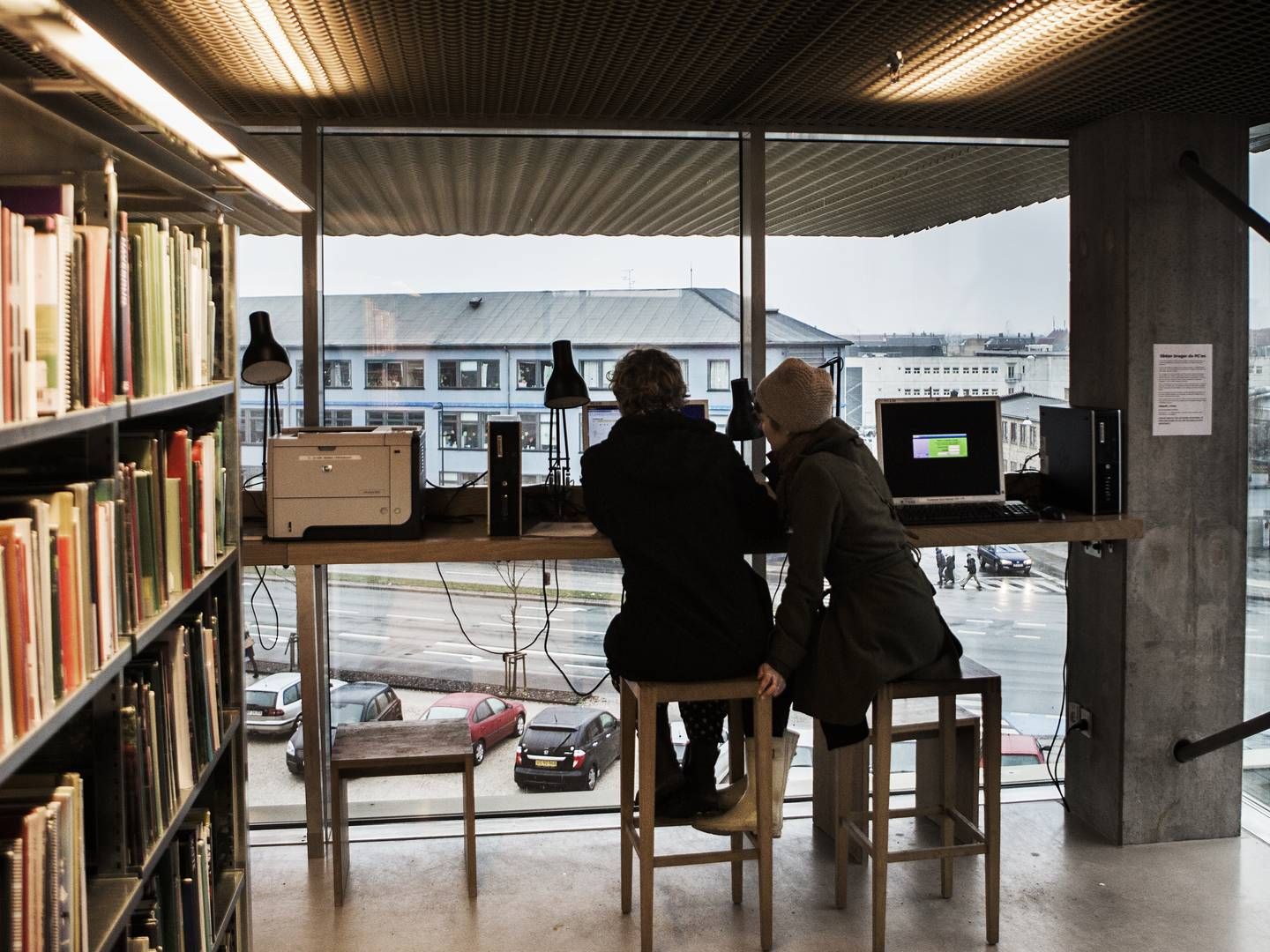 Bibliotekernes indkøb af trykte bøger faldt med omkring 30 pct. under coronakrisen. | Foto: Simon Fals/Ritzau Scanpix