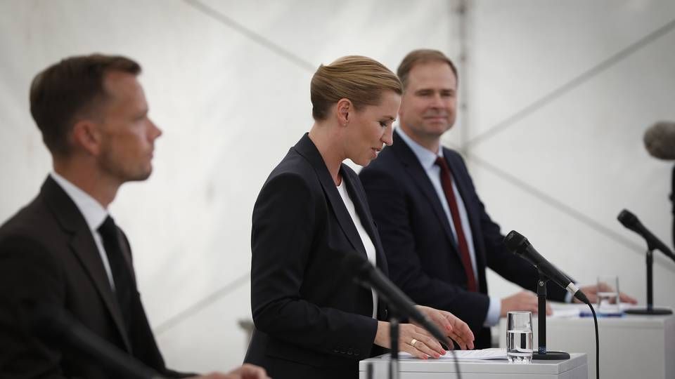 Regeringen, med statsminister Mette Frederiksen (S) i spidsen, satser på at lukke en aftale om tidlig tilbagetrækning allerede om en uge Foto: Anders Brohus | Foto: Anders Brohus