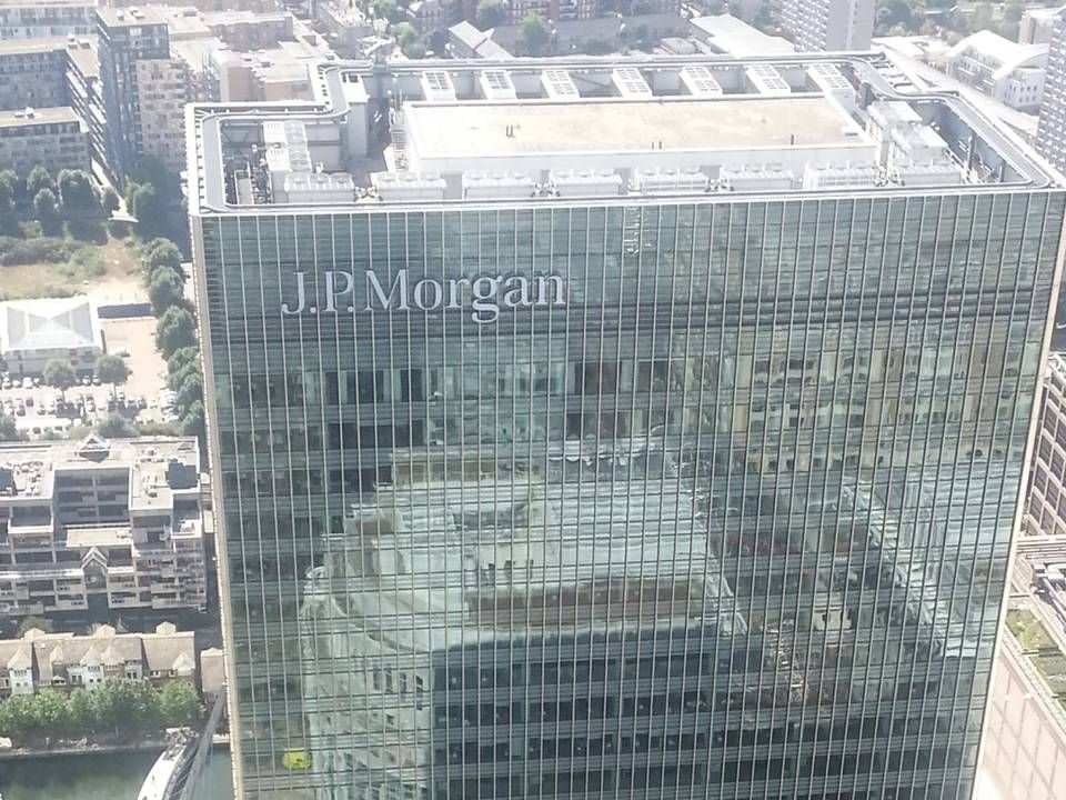 JP Morgans kontorer i Canary Wharf-distrikt i London. | Foto: Wikipedia