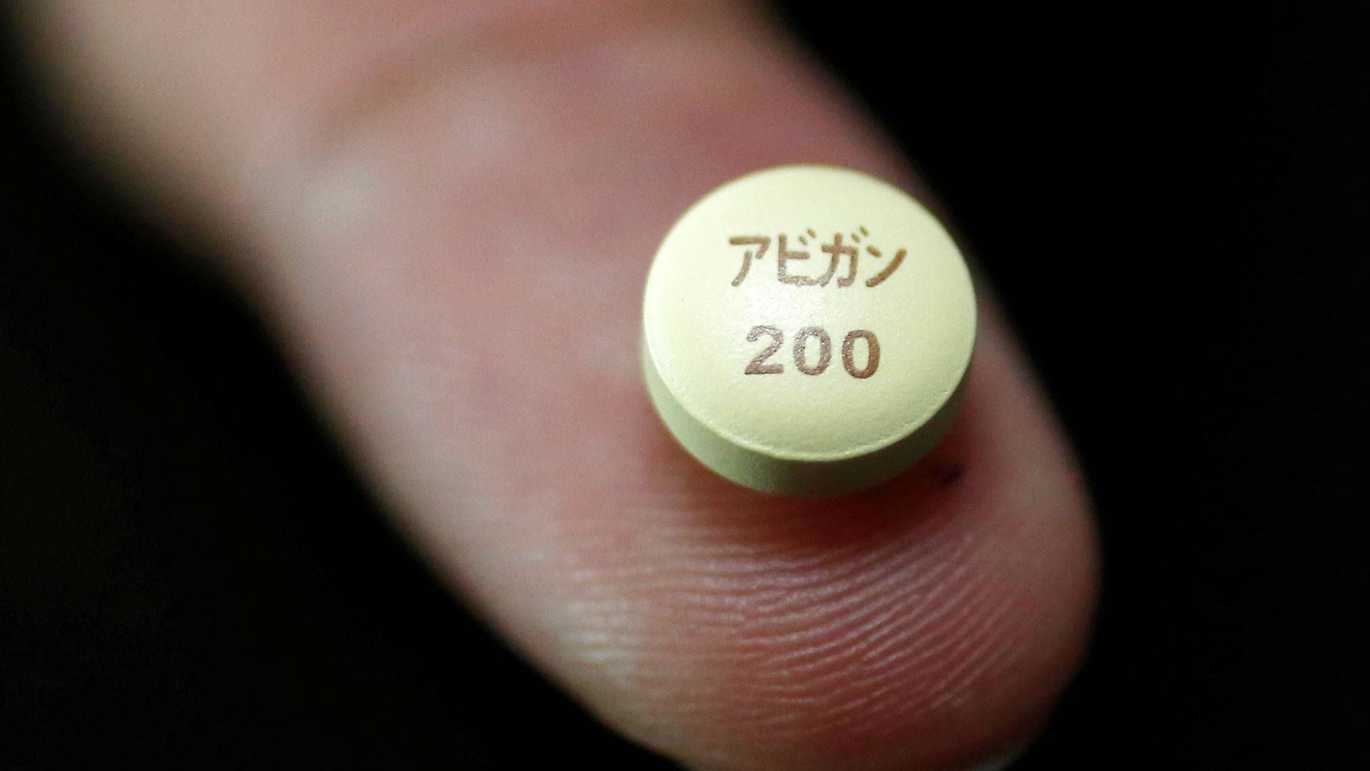Fuijfilm Toyama Chemicals influenzamiddel Avigan har fra starten af pandemien været en kandidat til et lægemiddel mod covid-19. | Foto: Issei Kato / Reuters / Ritzau Scanpix