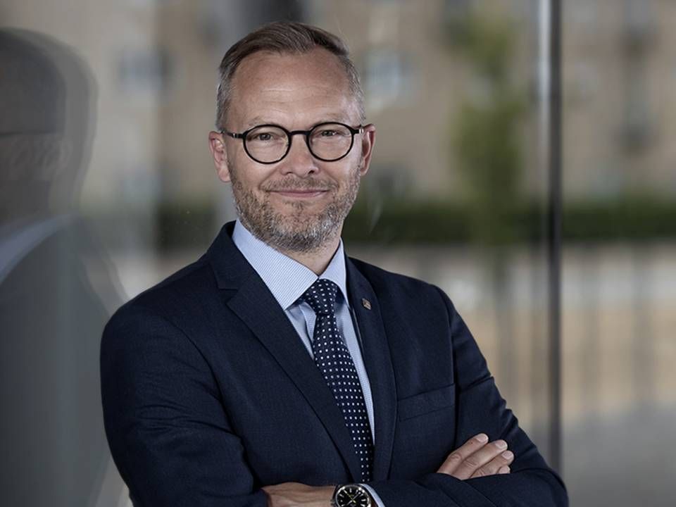 Klaus Skjødt, adm. direktør i Sparekassen Kronjylland. | Foto: PR/Sparekassen Kronjylland