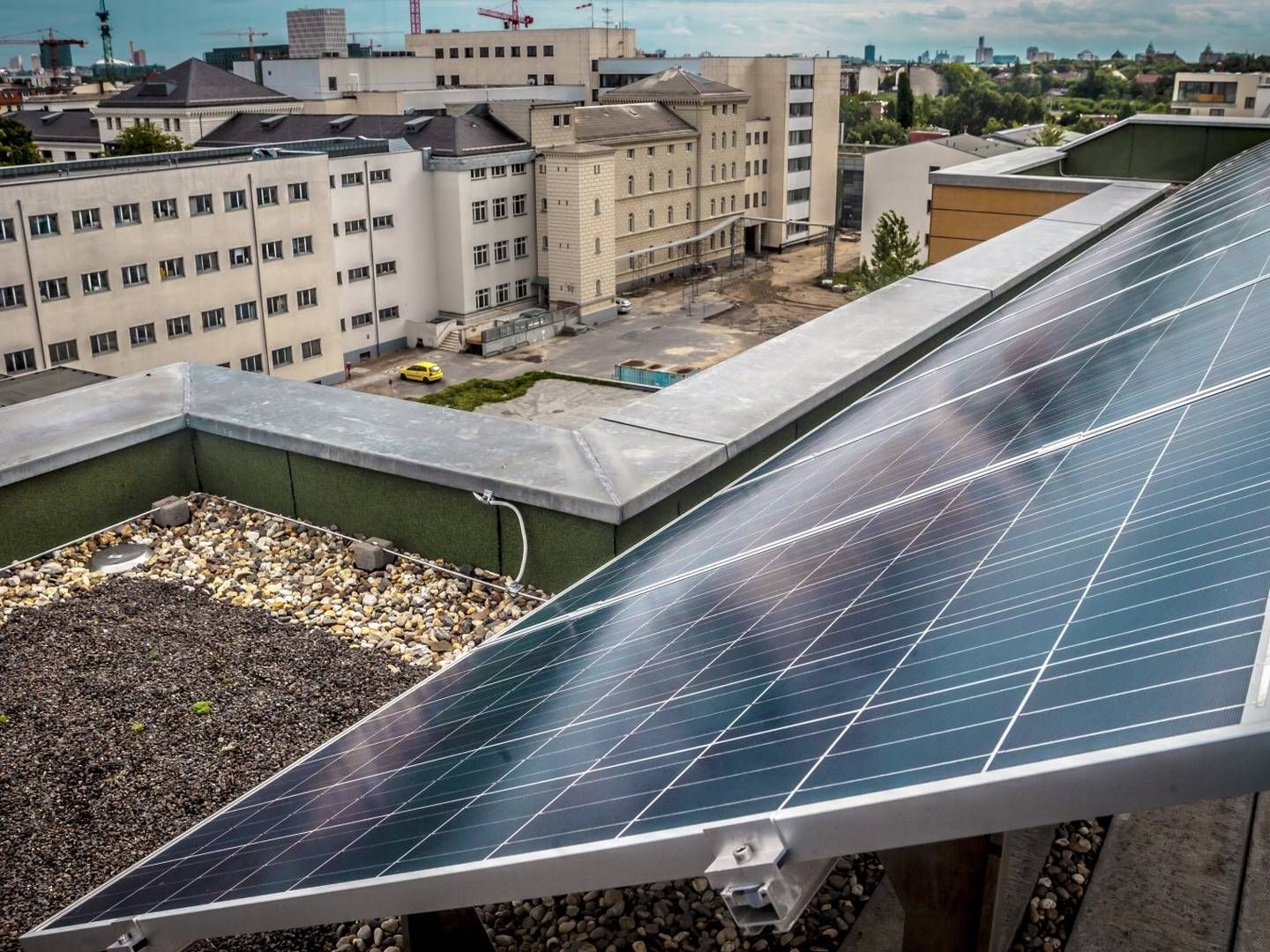 Illustrasjonsbilde av solceller. | Foto: Jan-Morten Bjørnbakk / NTB