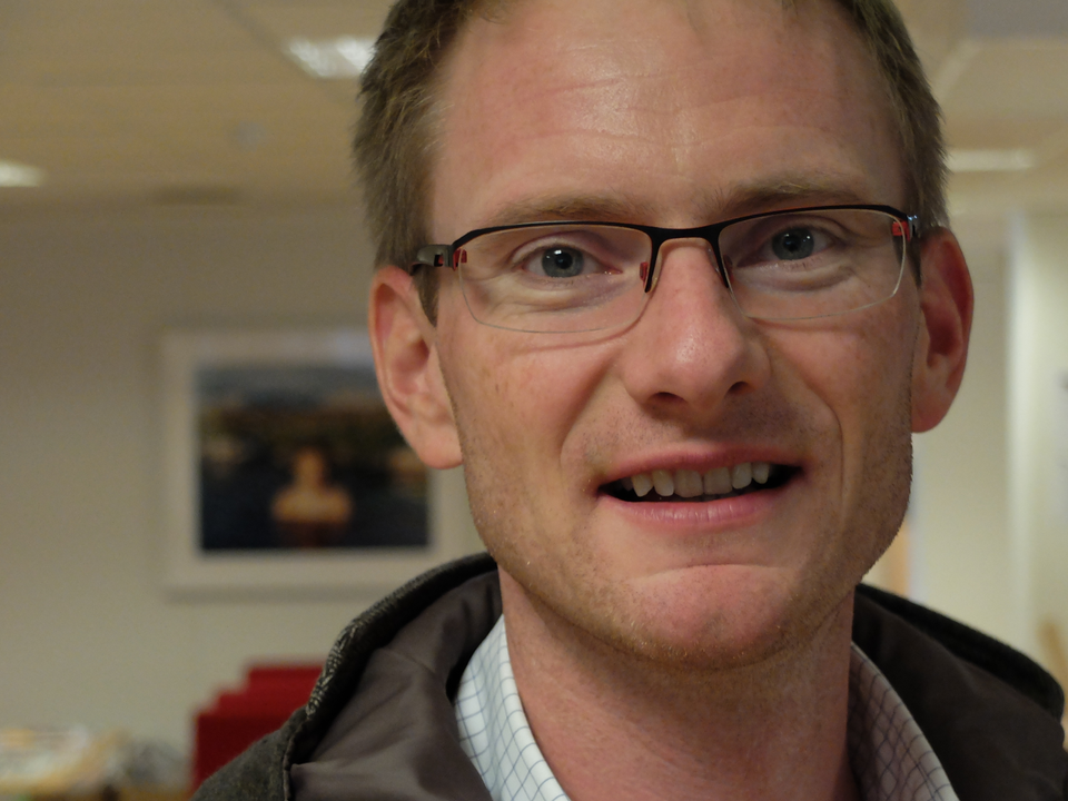 Fredrik Høst er daglig leder i EPSI Rating Norge. | Foto: Øyvind Krabberød