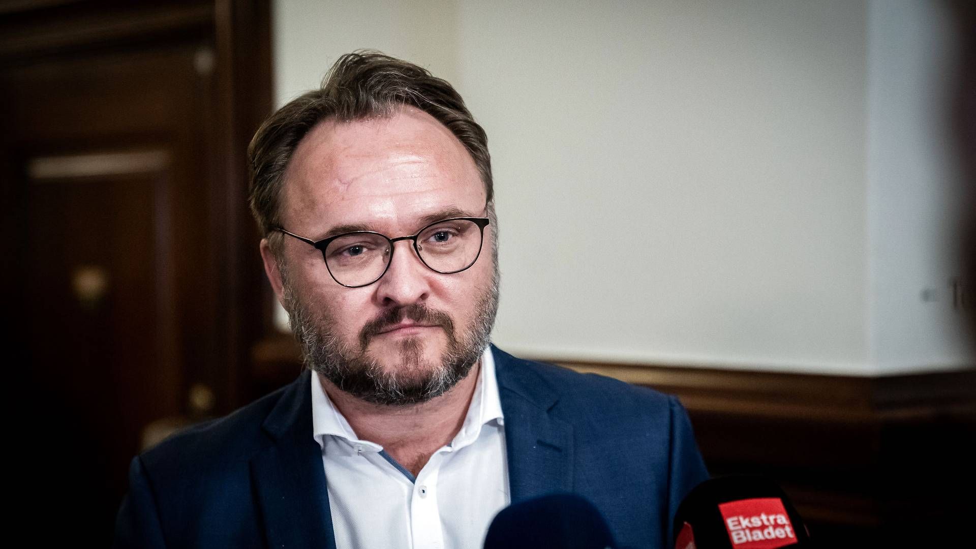 Klimaminister Dan Jørgensen (S) har længe været bekymret for brugen af biomasse | Foto: Emil Helms/Ritzau Scanpix