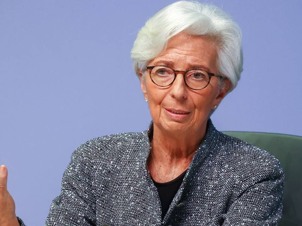 Chefen for den Europæiske Centralbank, Christine Lagarde. | Foto: Kai Pfaffenbach/Reuters/Ritzau Scanpix