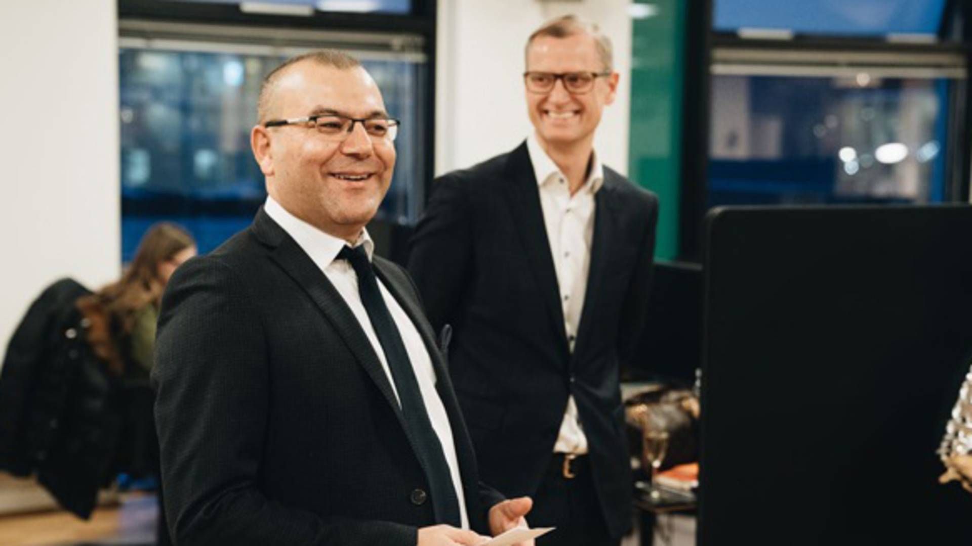 Oktay Ilgoy (tv) er markedsdirektør og partner i it-forhandleren Netsolutions. | Foto: Netsolutions