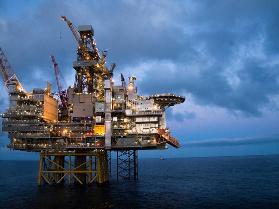 Fagforbundet Lederne optrapper den norske oliekonflikt og sender f.eks. 18 medlemmer fra Gina Krog-feltet (på billedet) i strejke fra søndag. | Foto: Equinor PR