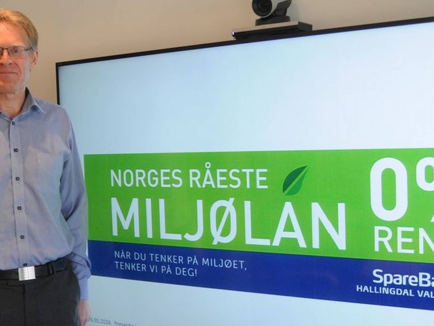 Administrerende banksjef Knut Oscar Fleten, SpareBank 1 Hallingdal Valdres. | Foto: SpareBank 1 Hallingdal Valdres