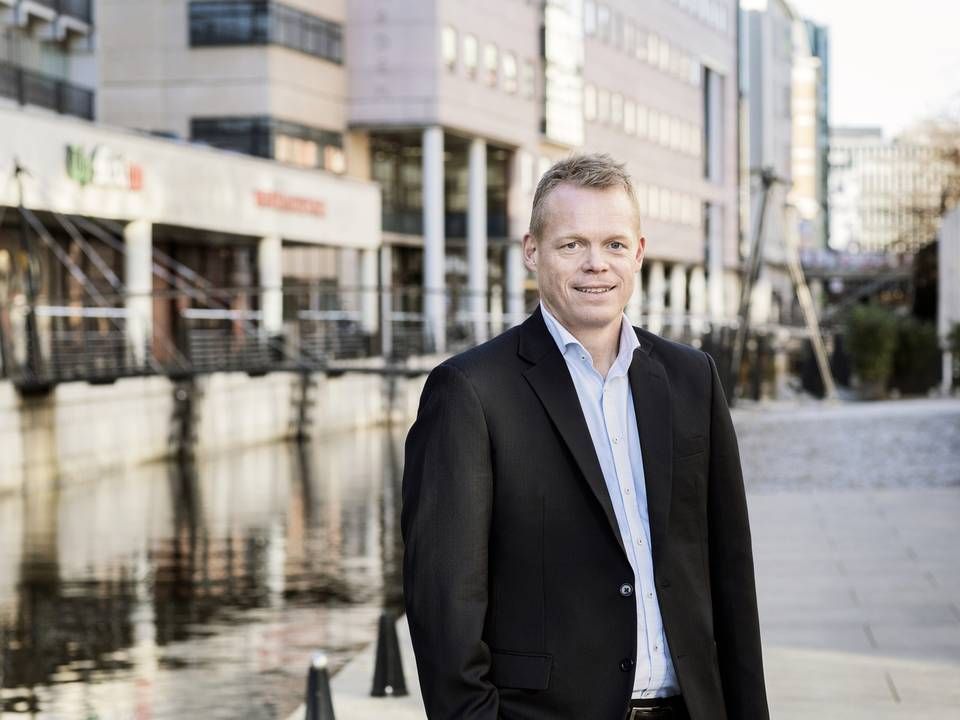 Partner og direktør i EDC Erhverv Poul Erik Bech i Aarhus, Søren Leth Pedersen, stopper ved udgangen af året for at blive selvstændig inden for ejendomsbranchen. | Foto: PR/EDC Erhverv Poul Erik Bech