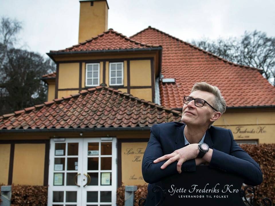 Erhvervsmanden Jørgen Danielsen har foruden System Frugt ejerskaber i det aarhusianske restaurationsliv. Her fra renoveringen af Sjette Frederiks Kro for år tilbage. | Foto: Jan Dagø/Jyllands-Posten/Ritzau Scanpix