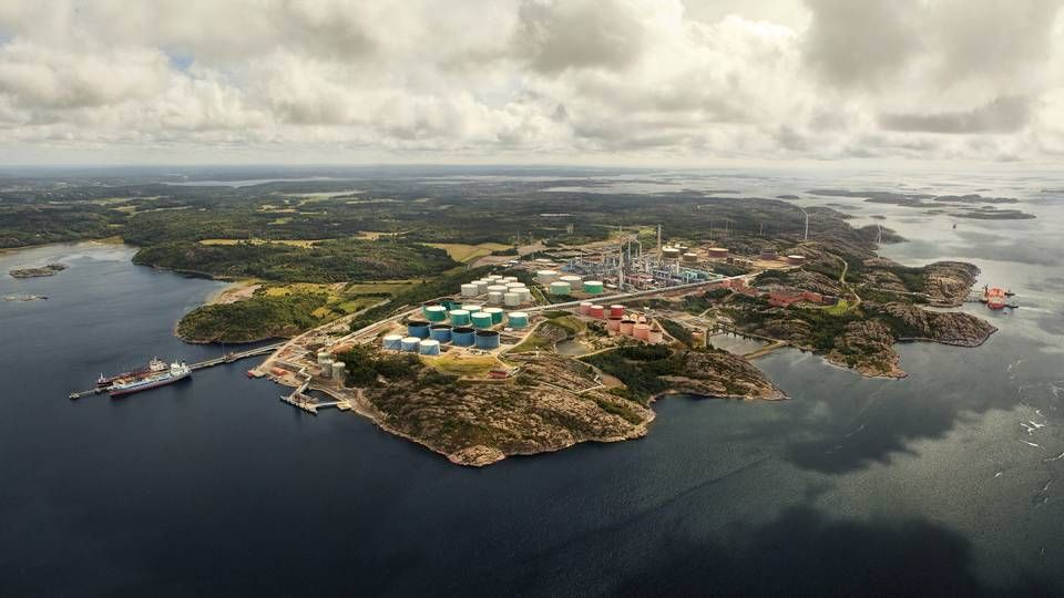 Preemraff Lysekil is the biggest refinery in the Nordics. Now, plans to expand it with capacity to convert HFO to gasoline and diesel are shelved. | Photo: Preem