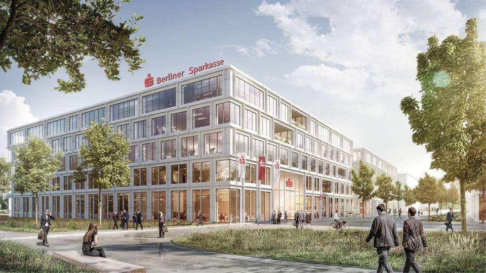 So soll es mal aussehen - das neue Zuhause auf dem Bürocampus Square 1 in Berlin-Adlershof | Foto: Berliner Sparkasse