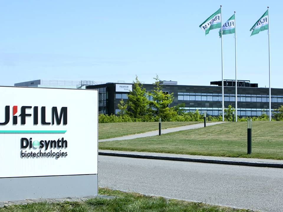 Fujifilm Diosynth Biotechnologies' fabrik i Hillerød beskæftiger i forvejen 800 ansatte, hvilket bliver til 1100, når udvidelsen står færdig i 2023. | Foto: Liselotte Plenov / Fotorummet / PR