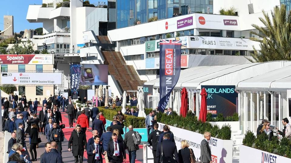Danmark ligger på en femteplads over antal deltagere til verdens største ejendomsmesse, Mipim, som finder sted i Cannes i kommende uge. | Foto: PR / Mipim