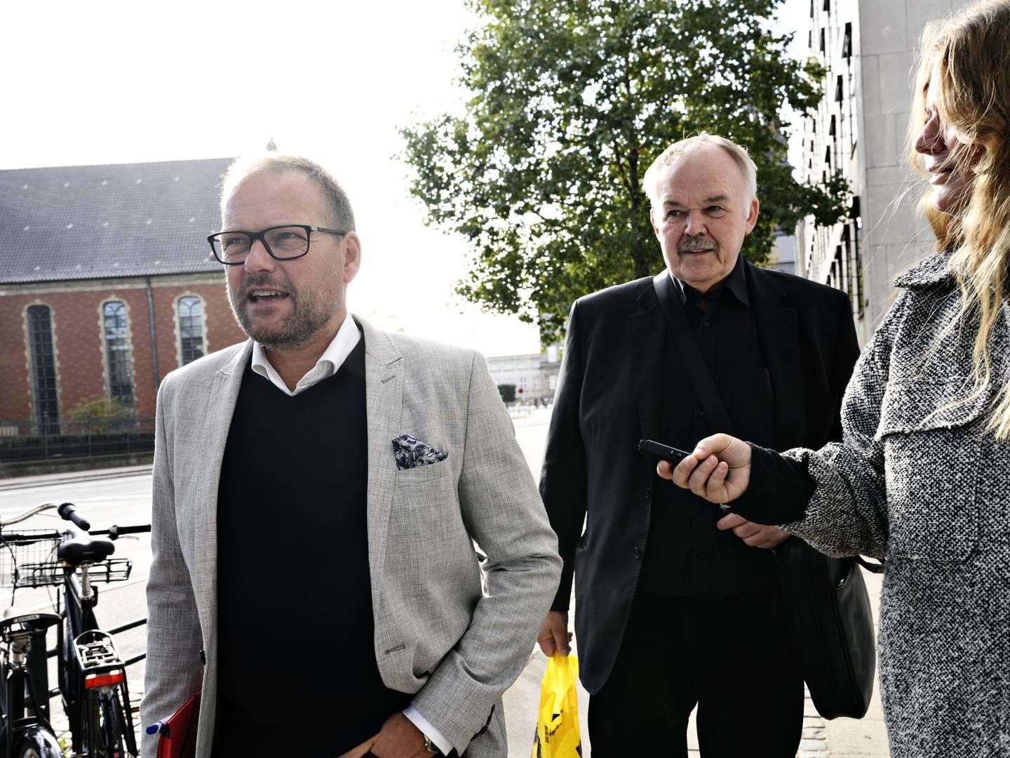 Dansk Folkepartis René Christensen foreslår afgift på sprogskoler som finansiering af tidlig pension. | Foto: Philip Davali/Ritzau Scanpix