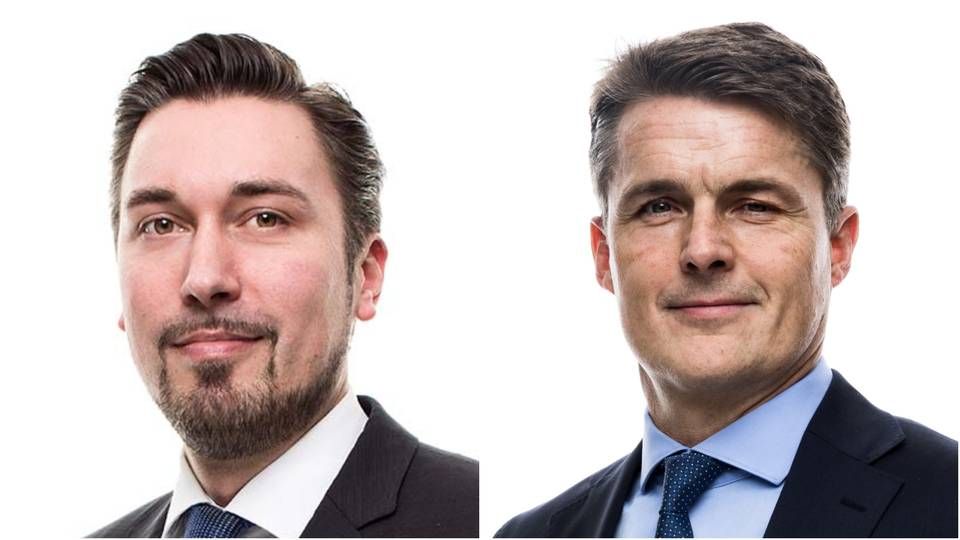 Marcus Björksten, portfolio manager, and Fredrik von Knorring, deputy CEO and partner at Fondita Fund Management. | Photo: Fondita PR.