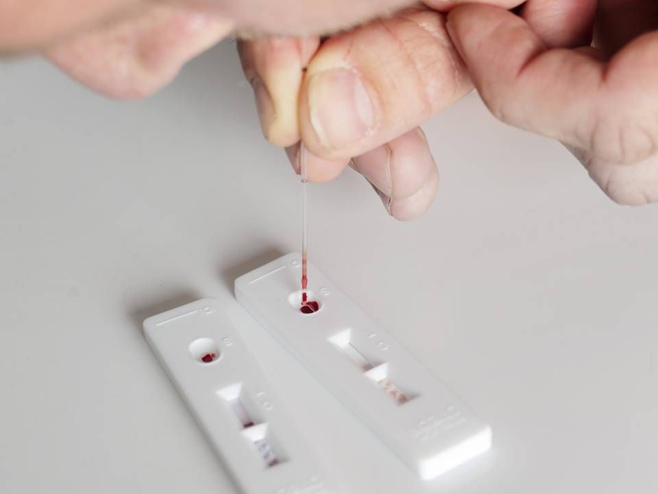 Kampagnen 'Vi tester Danmark' har blandt andet til formål at teste danskerne for antistoffer mod covid-19. | Foto: Mikkel Hørlyck