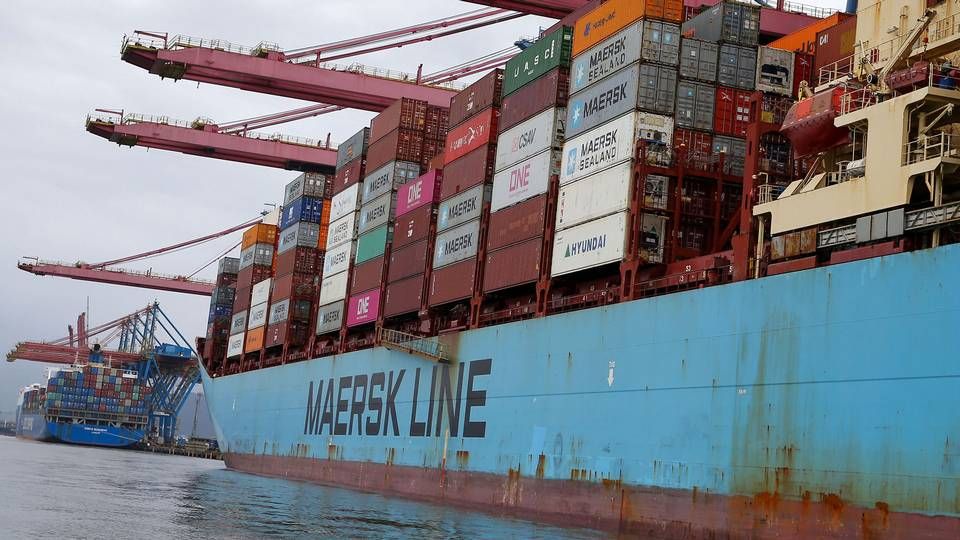 Som det ser ud nu, så kommer der ikke brint i tankene på Maersks containerskibe. | Foto: Amanda Perobelli/Reuters/Ritzau Scanpix