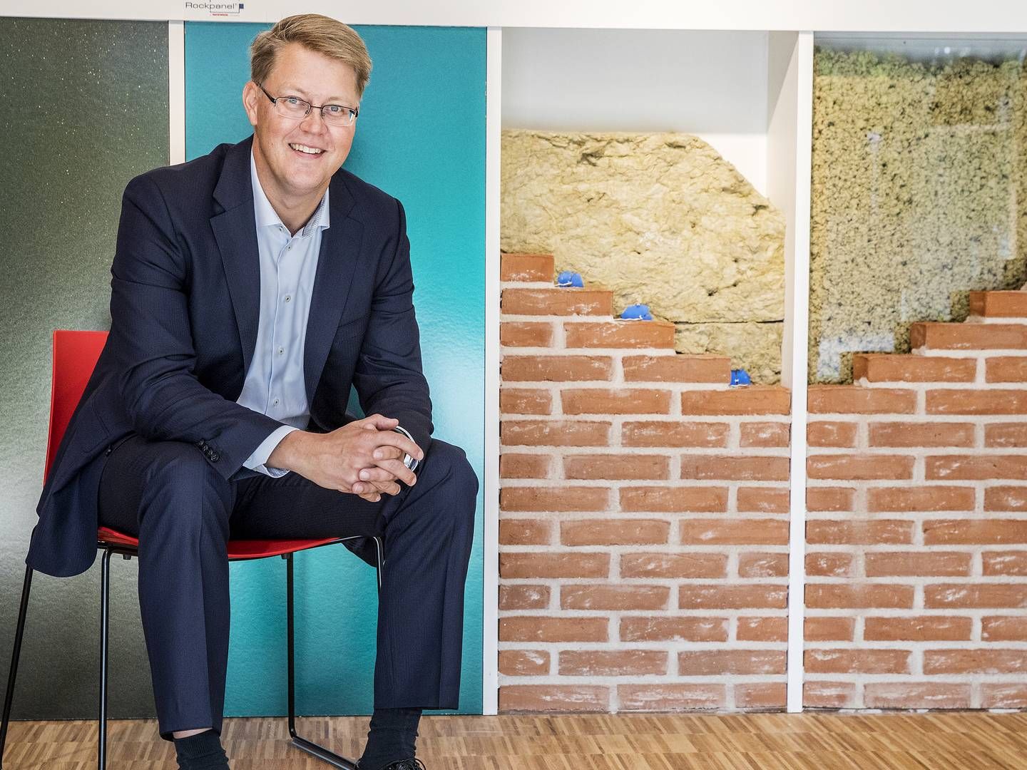 "Bygninger er svære at slå, når det gælder effekt per investeret euro," siger Jens Birgersson, adm. direktør i Rockwool Group, til CleantechWatch. | Foto: Stine Bidstrup/ERH