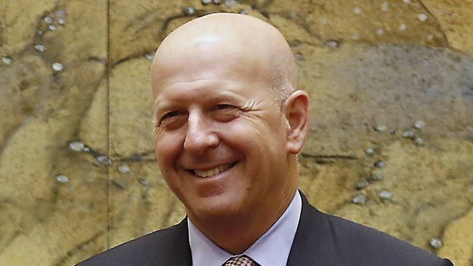 Hat gut Lachen: David Solomon, Chef der US-Investmentbank Goldman Sachs | Foto: picture alliance / AP Photo