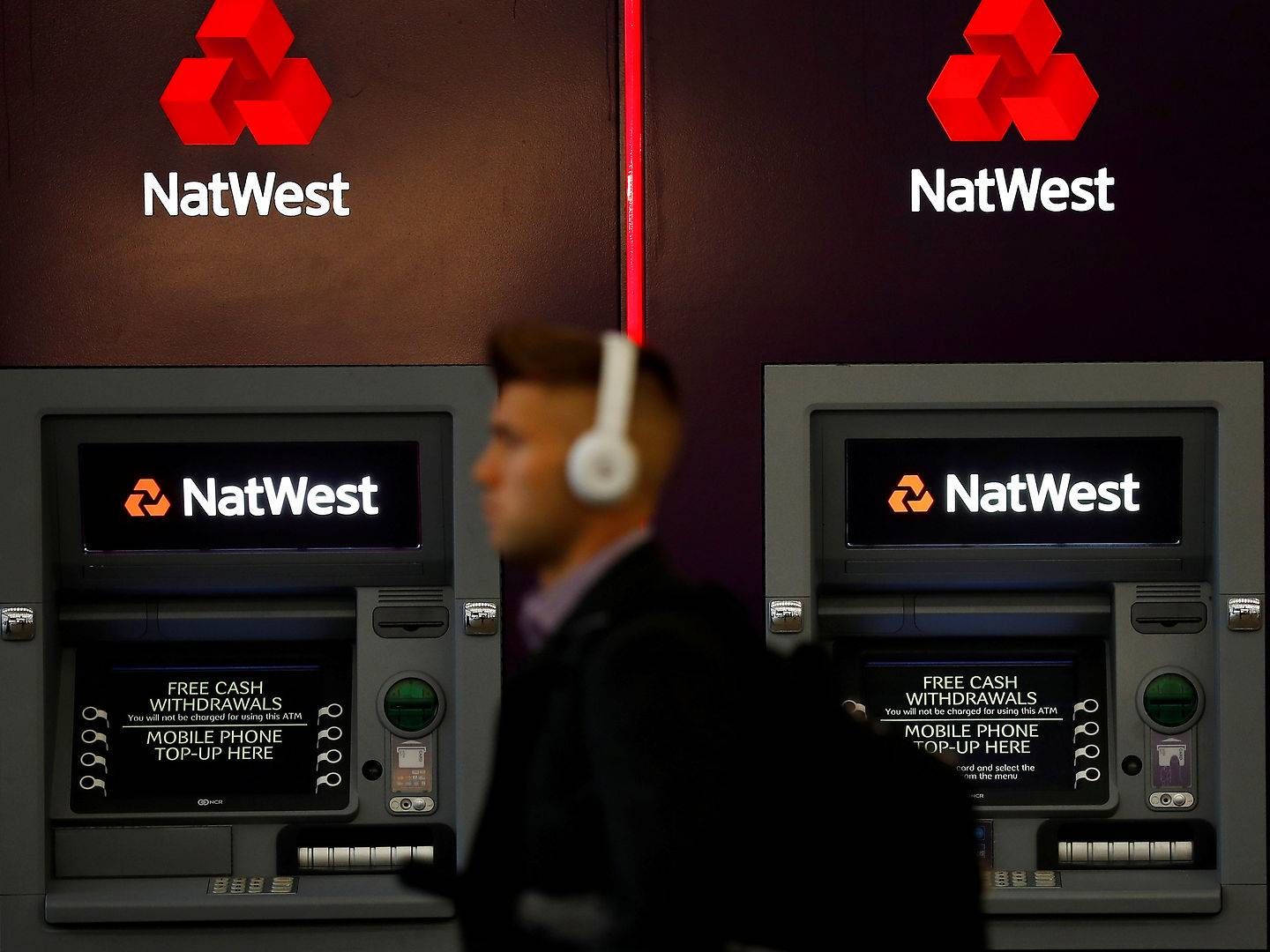 Natwest er ikke klar til at indføre minusrenter, siger bankens formand. | Foto: Phil Noble/Reuters/Ritzau Scanpix