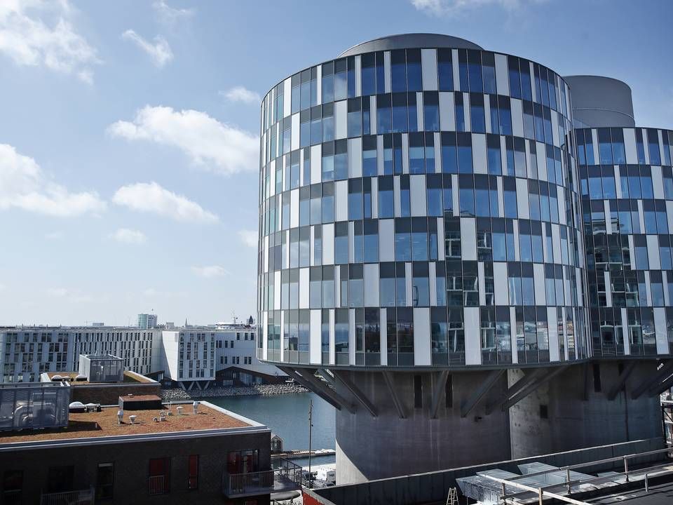 Kontorsiloerne Portland Towers i Nordhavn i København stod færdige i 2014. | Foto: Jens Dresling