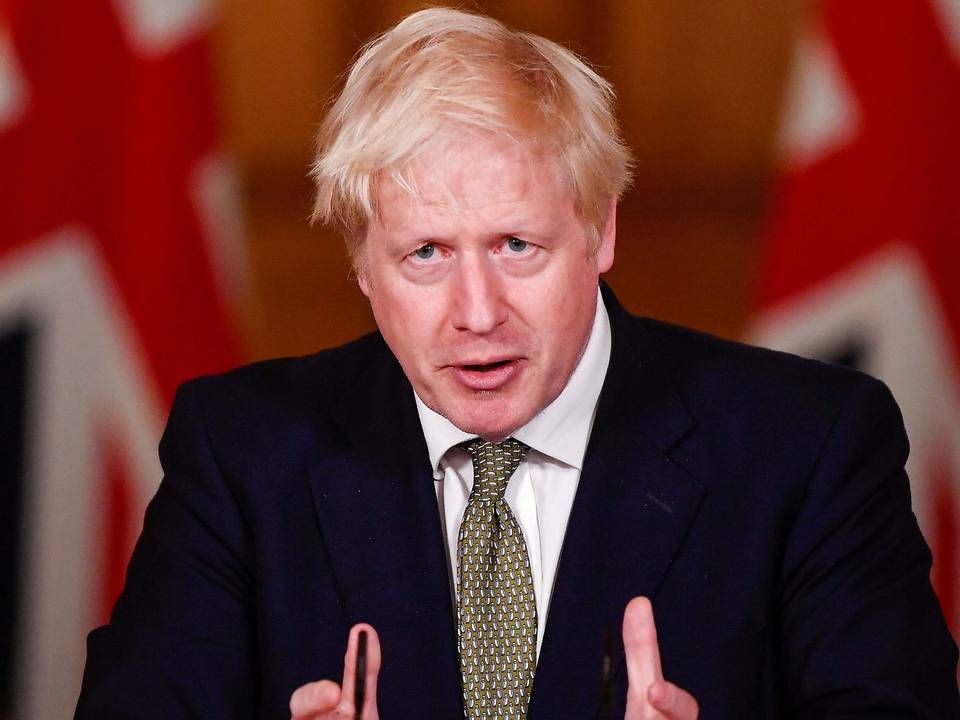 Den britiske premierminister, Boris Johnson, vurderer, at det ser ud til at blive et hårdt brexit, da EU efter over 45 års medlemsland "ikke vil give Storbritannien, hvad EU har givet Canada". | Foto: Toby Melville/Reuters/Ritzau Scanpix