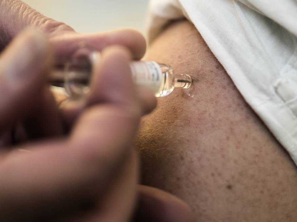 Myndighederne har ikke overblik over udbuddet af influenzavacciner og beder derfor virksomheder med at vente med at få sine medarbejdere vaccineret. | Foto: KRISTIAN DJURHUUS//