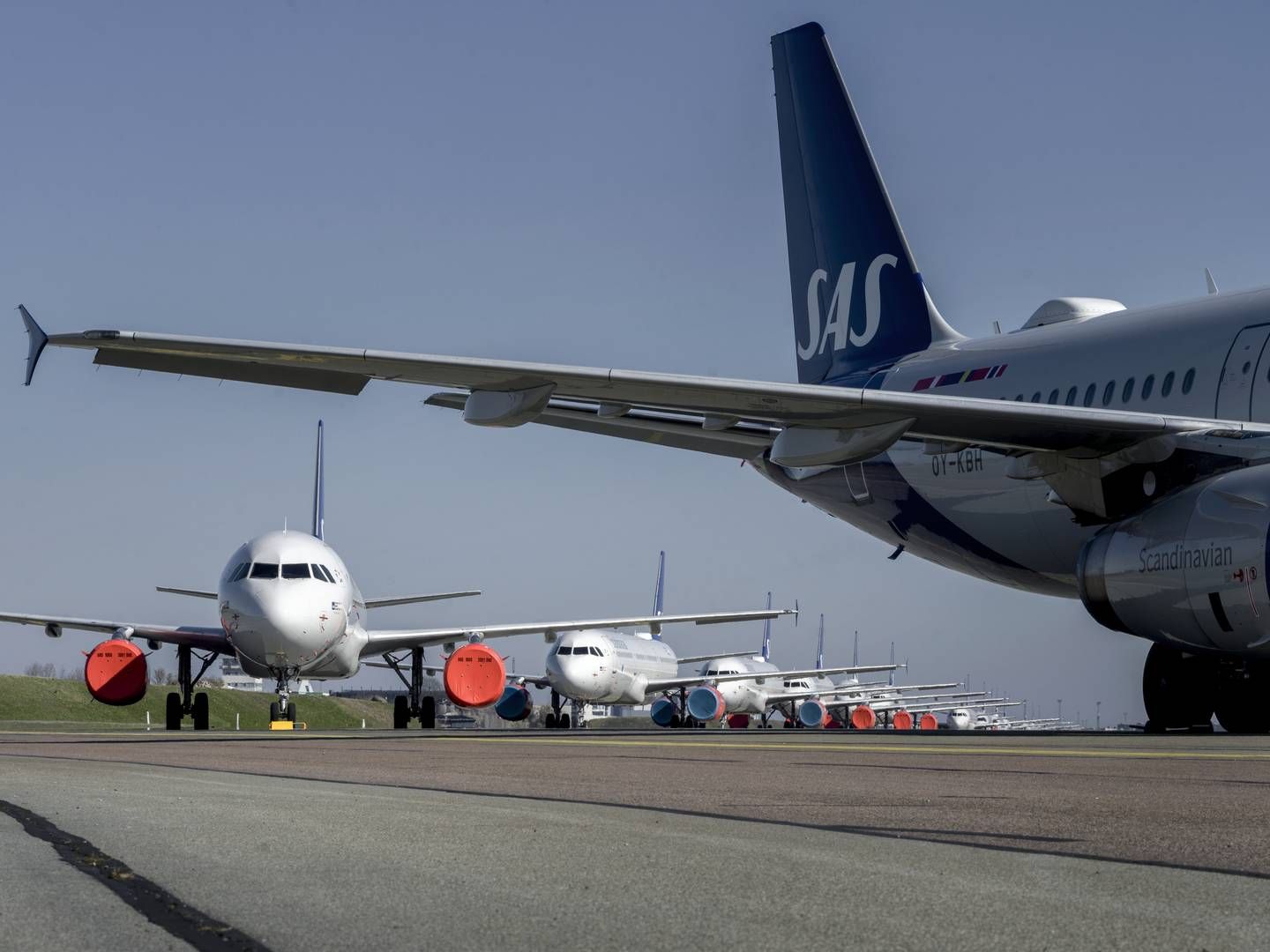 SAS oplever faldende efterspørgsel efter forstærkede rejserestriktioner. | Foto: Mads Nissen