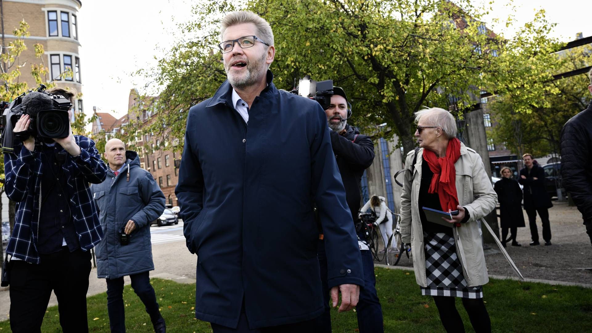 Frank Jensen træder tilbage som overborgmester og som næstformand i Socialdemokratiet, meddelte han på pressemødet mandag 19. oktober. | Foto: Philip Davali/Ritzau Scanpix