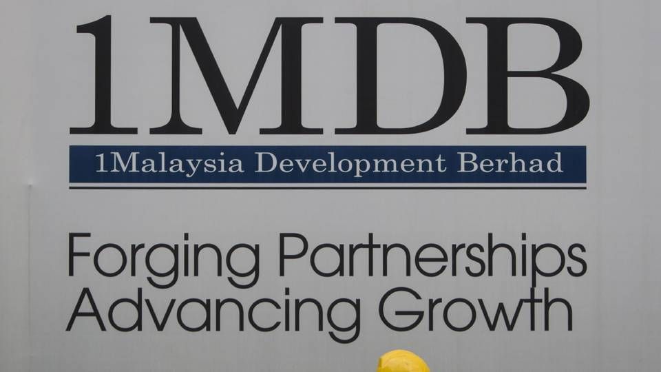Logo des Malaysischen Staatsfonds 1MDB. | Foto: picture alliance / AP Photo