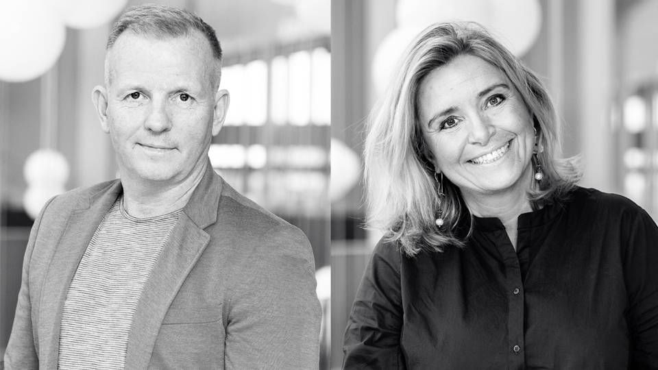 Michael List Jessen og Charlotte Juhl har fået nye stillinger i Aller-koncernen. | Foto: Aller Media
