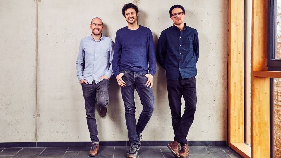 Die Gründer von Tomorrow (v.l.n.r.): Michael Schweikart, Inas Nureldin und Jakob Berndt. | Foto: Tomorrow Bank