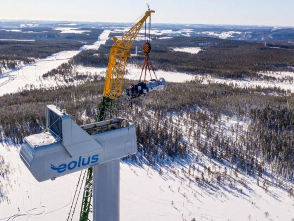 Eolus' next big project is Öyfjellet in Norway of 400 MW, to be delivered next year. | Photo: PR / Eolus