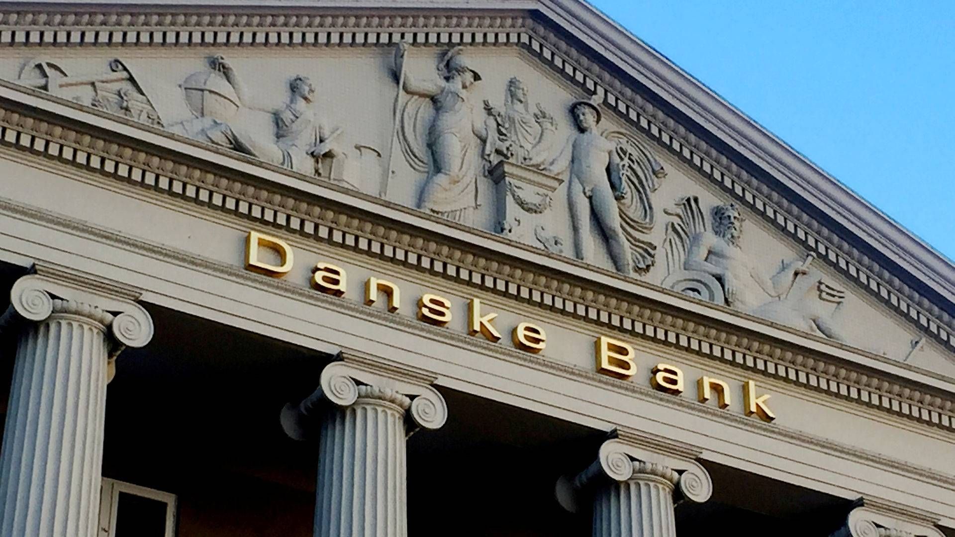 Danske Bank leverer et svekket resultat i tredje kvartal av 2020. | Foto: Jacob Gronholt-Pedersen/Reuters/Ritzau Scanpix