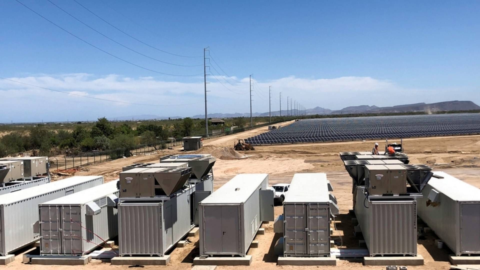 I 2018 blev Mexicos første hybridsystem med sol og batteri, Aura III på 25 MW, taget i brug. Studie konkluderer, at potentialet er 7.760 gange større. | Foto: ESS