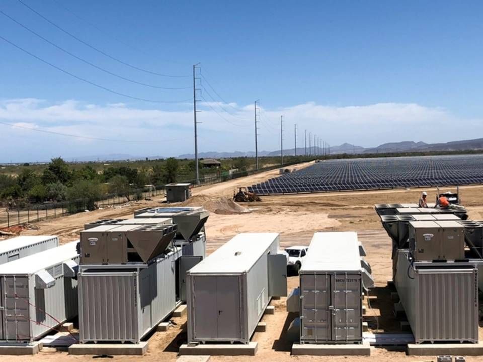 I 2018 blev Mexicos første hybridsystem med sol og batteri, Aura III på 25 MW, taget i brug. Studie konkluderer, at potentialet er 7.760 gange større. | Foto: ESS