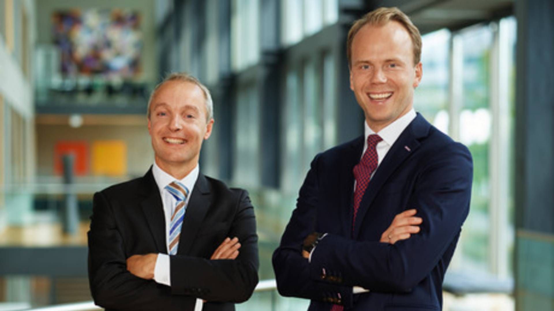 Andreas Berdal Lorentzen (left) and Halvor Strand Nygård, portfolio managers at Delphi Nordic. | Photo: PR / Delphi